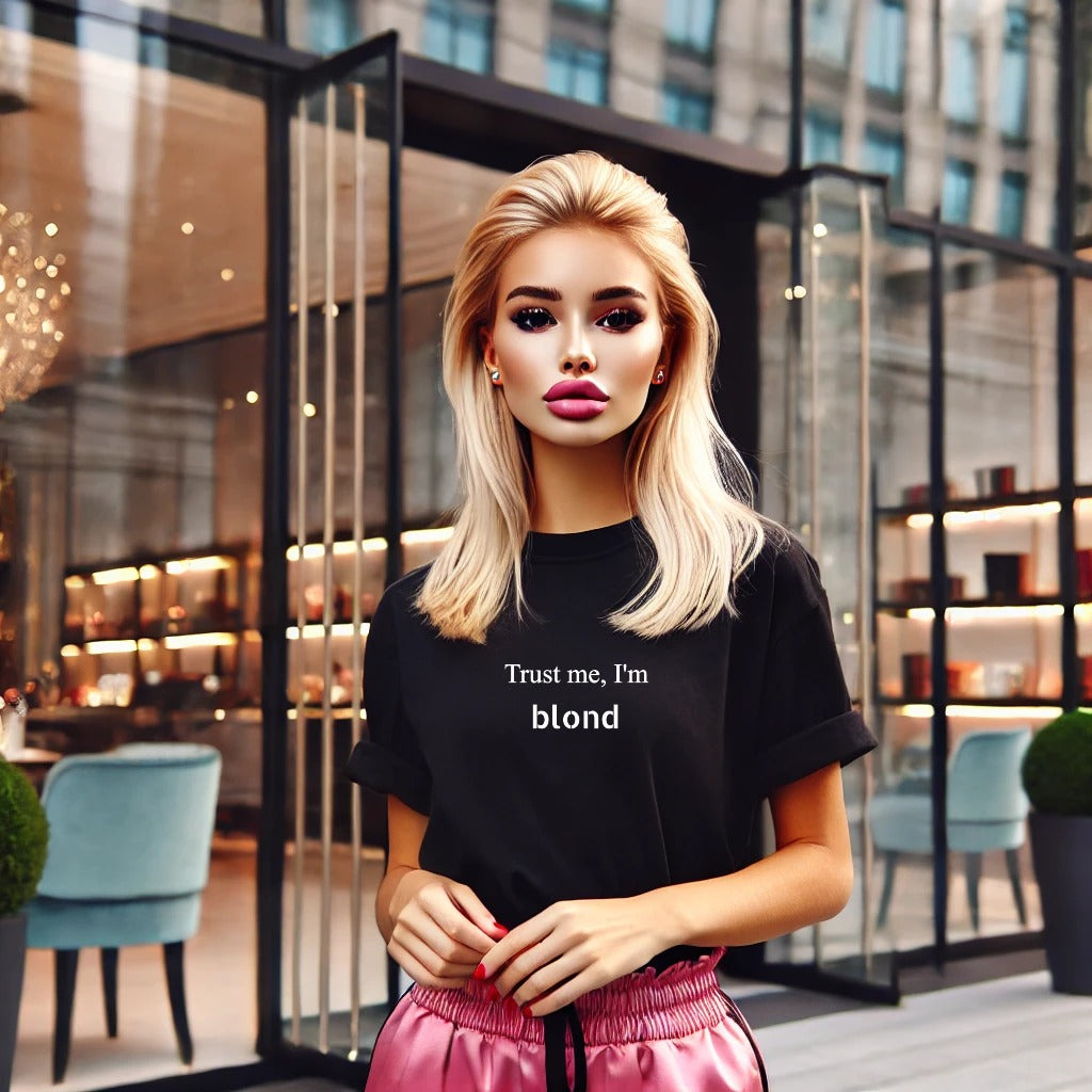Trust me, I'm blond